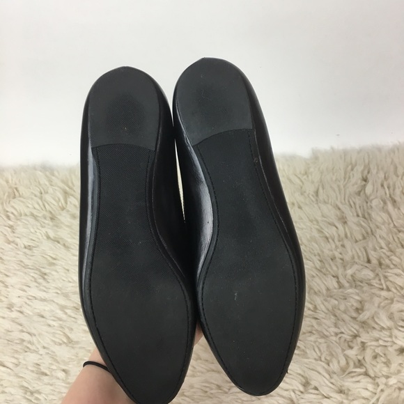 Burberry pointed toe loafer flats brass buckle - Picture 4 of 8